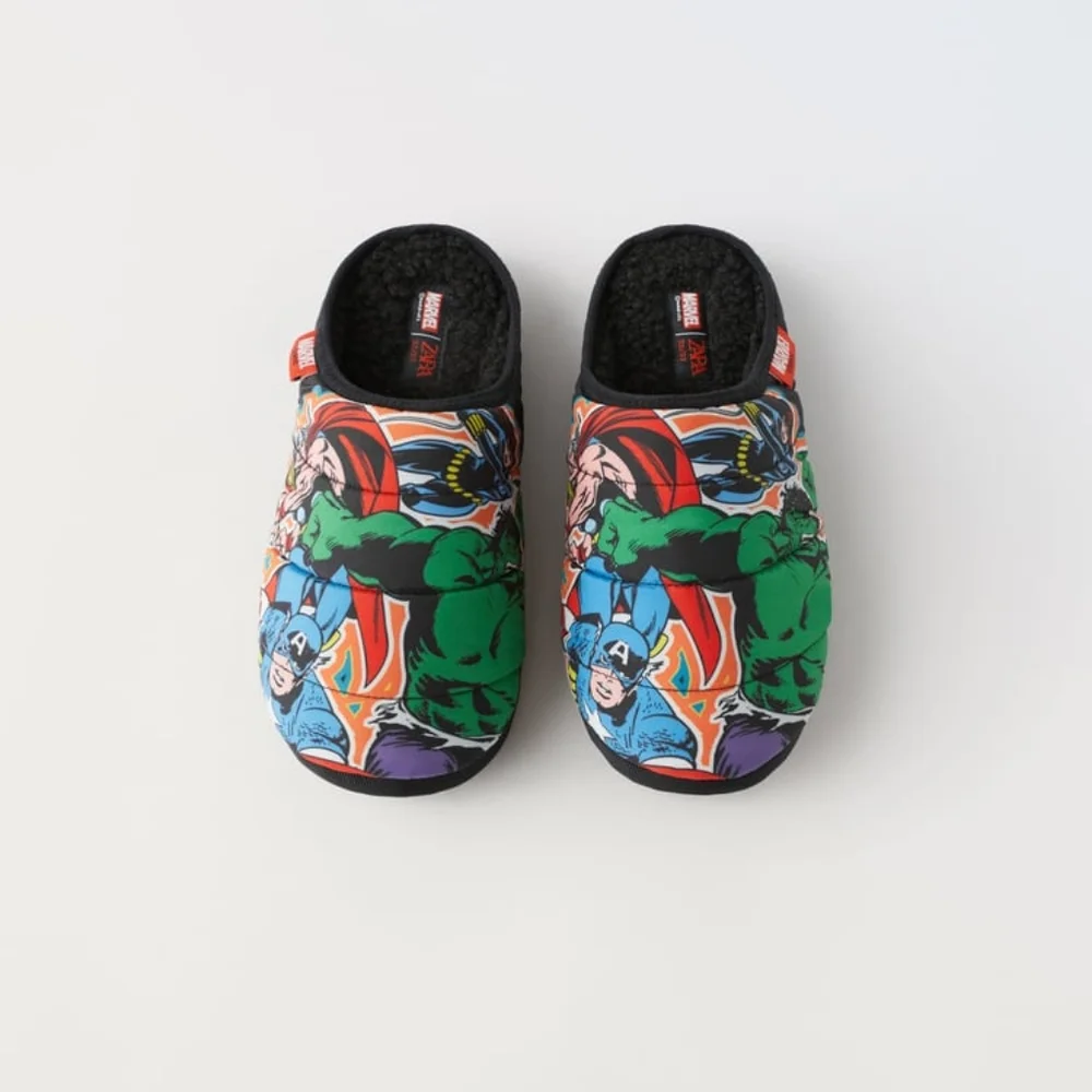 Zara x Avengers Marvel House Slippers